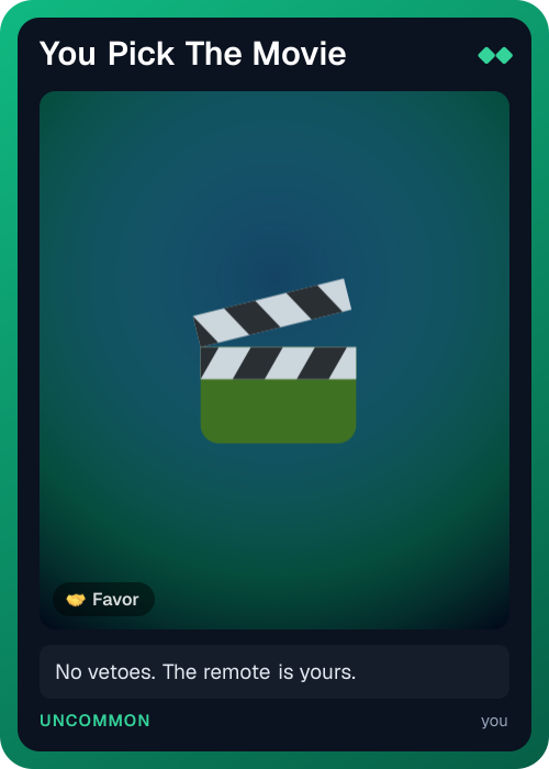 You Pick The Movie